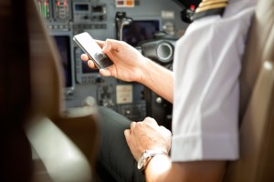 corporate pilot mobile phone