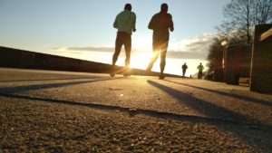 two people running - marathon or sprint - sheryl barden