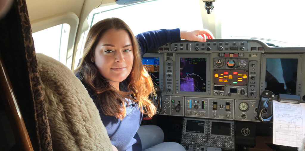 gender discrimination - Jessica Webster female pilot - Sheryl Barden AINsight blog