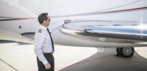 Pilot next to Dassault business jet - don't shoot the messenger article