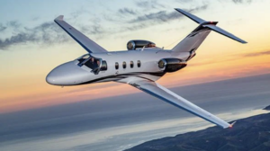 bizav retention strategies and salary data - private jet in sky with sunset - Aviation Week Operations Planning Guide