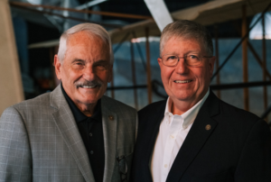 Marlin Priest and Patrick Delahoussaye - Charles Taylor Award Honorees