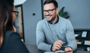 hiring manager talking to aviation candidate about job references