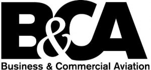 Business & Commercial Aviation - 40 years in bizav logo