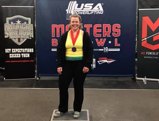 Jennifer Pickerel USA Powerlifing competition professional success discipline sports training